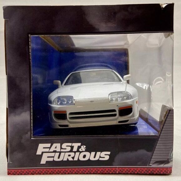Fast & Furious Brian's White Toyota Supra 1:24 Scale Jada Toys Die-cast - Picture 2 of 12